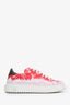 Louis Vuitton Pink/Red Monogram Time Out Sneakers Size 37.5