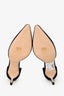 Jimmy Choo Navy Suede 'Esther 85' Pumps Size 39.5