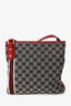 Gucci Red GG Canvas Joliceur Messenger Bag