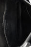 Saint Laurent Black Grained Leather Logo Shoulder Bag
