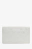 Pre-loved Chanel™ 2006-08 White Perforated Lambskin Quilted CC Bifold Wallet