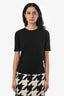 Toteme Black Short Sleeve T-Shirt Estimated Size S