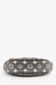 Louis Vuitton Grey/White Monogram Jacquard Denim Loop Shoulder Bag