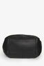 Georgio Armani Black Leather Buckle Strap Tote Bag