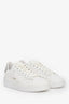 Golden Goose White Leather 'Pure Star' Sneakers Size 37