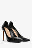 Christian Dior Black Patent Heels Size 38