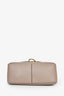 Valentino Taupe Leather 'V-Ring' Mini Crossbody Bag