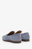 Gucci Light Grey Suede Horsebit Loafers Size 8 Mens