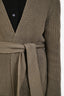 Jenni Kayne Green Cotton Belted Knit Cardigan Size XS