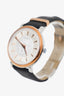 Versace Black Leather Watch