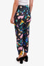 Louis Vuitton 2019 Multicolour Brush-Paint Patterned Tapered Pants Size 38
