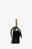 Pre-loved Chanel™ 2023 Black Quilted Lambskin Top Handle Phone Holder GHW