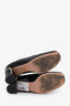 Prada Black Patent Leather Round Toe Heels Size 35.5