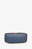 Moynat Blue Canvas "Oh" MM Tote