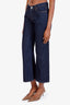 Reformation Dark Blue 'Cary' Low Rise Jeans Petite Size 24