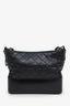 Pre-loved Chanel™ 2018 Black Quilted Calfskin Medium Gabrielle Crossbody Bag