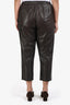 Dusan Chocolate Brown Lambskin Pants Size XL