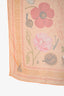Gucci Orange Silk Fruit Graphic Scarf