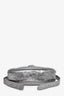 Balenciaga Silver Metallic Leather XS 'Le Cagole' Shoulder Bag