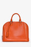 Louis Vuitton 2012 Orange Epi Leather Alma PM
