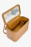 Pre-Loved Chanel™ Beige Leather Coco Crush Vanity with Chain