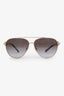 Tiffany & Co. Gold Tone Aviator Sunglasses
