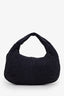 Bottega Veneta Navy Nappa Intrecciato Weave Maxi Veneta Hobo