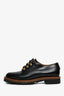 Christian Dior Black Leather Derby Shoes Size 36