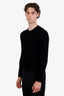 Ralph Lauren Purple Label Black Cashmere Crewneck Sweater Size S Mens