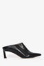 Stuart Weitzman Blue Leather Kitten Heel Ankle Boots