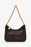 Stella McCartney Dark Brown Vegan Suede Mini Falabella Shoulder Bag