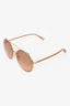 Chloe Rose Gold 41S Aviator Sunglasses