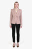Gucci Black Coated Denim Ankle Zipper Skinny Jean Size 40