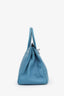 Hermès 2003 Blue Jean Togo Leather Birkin 35