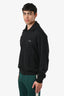 Balenciaga Black Logo Zip Up Track Jacket Size 54 Mens