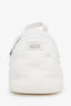 Maison Margiela White Leather 'Glam Slam' Backpack