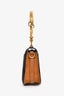 Chloe Brown Leather 'Nile' Bracelet Bag with Strap
