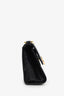 Salvatore Ferragamo Black Leather Gancini Mini Flap Crossbody Bag