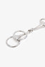Hermès Palladium-Plated Metal Mors Scarf 90 Ring