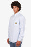 Gucci Blue Button-Down With Avocado Design Size 50 Mens