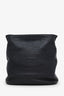 Prada Black Vitello Phenix Logo Bucket Bag