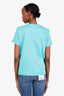 Hermès Blue "Ferronnerie" Printed Straight T-shirt Size 40