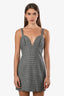 For Love & Lemons Houndstooth 'Bianca' Sleeveless Mini Dress Size S