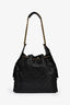 Grand sac hobo Chanel 25 en cuir caviar noir