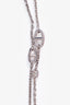 Hermès Sterling Silver Farandole Necklace 160