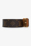Louis Vuitton Brown Monogram Belt Size 80