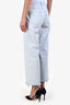 AG Light Blue Saige Wide Leg Crop Jeans Size 27