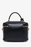 Louis Vuitton Black Coated Canvas Monogram Ink Embossed Vanity PM with Chain