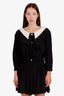 Miu Miu 2016 Black Mini Dress Size 40