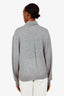 The Row Grey Cashmere Turtle Neck Sweater Size L